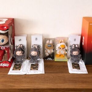 Pop Mart Labubu Bundle + Limited Edition Designer Vinyl Toys